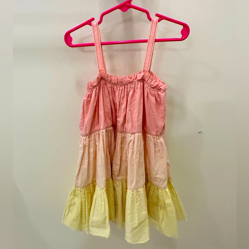 PITUSA KIDS RUFFLE DRESS SIZE 6